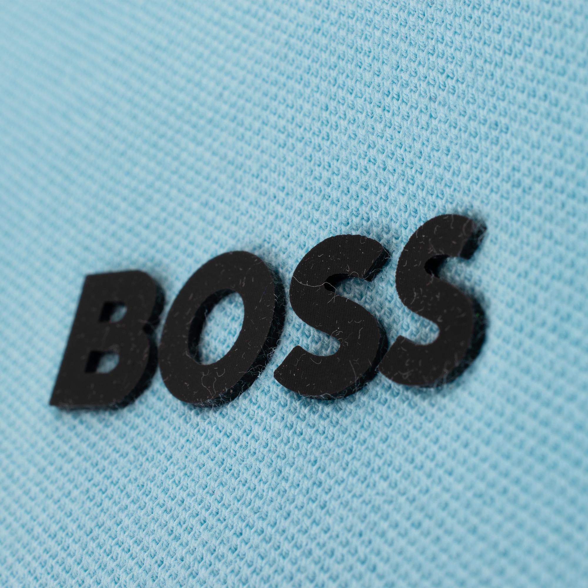 Boss Philix GOC Mens Polo Shirt Light Pastel Blue